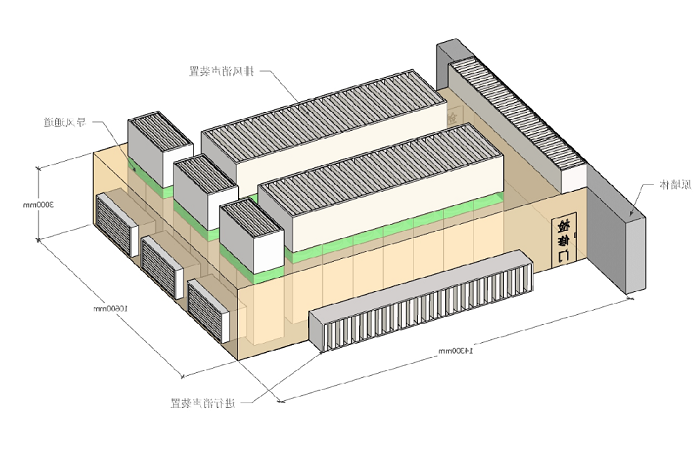 空调热泵机组隔声罩（螺杆压缩机噪声治理）